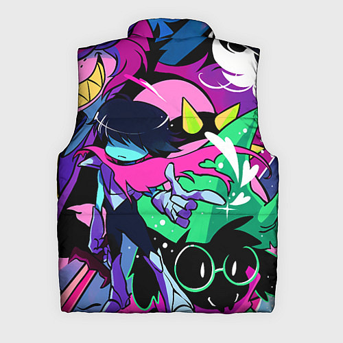 Мужской жилет Deltarune Дельта Руна / 3D-Черный – фото 2