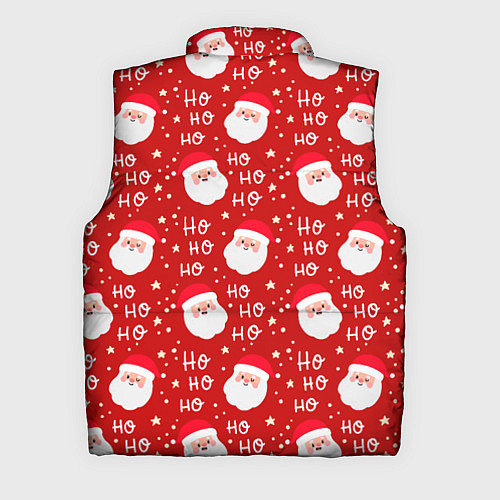 Мужской жилет САНТА КЛАУС НОВЫЙ ГОД / 3D-Черный – фото 2
