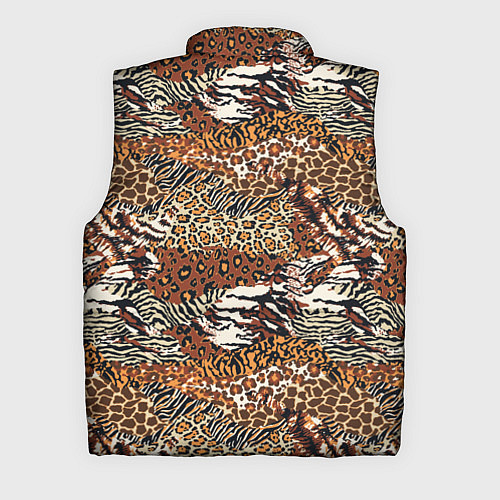Мужской жилет Шкуры Диких Животных / 3D-Светло-серый – фото 2