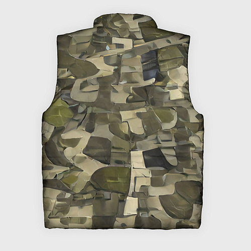 Мужской жилет Игровой камуфляж / 3D-Черный – фото 2