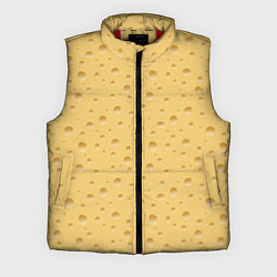 Мужской жилет Сыр - Cheese, цвет: 3D-красный