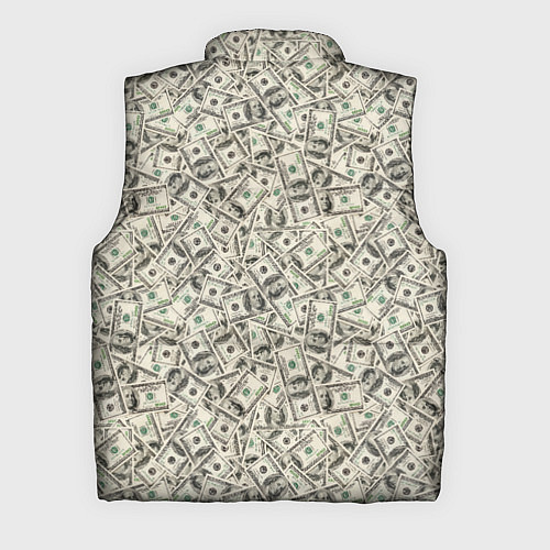 Мужской жилет Доллары Dollars / 3D-Светло-серый – фото 2