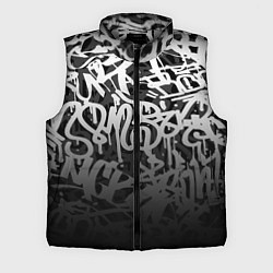 Мужской жилет GRAFFITI WHITE TAGS ГРАФФИТИ