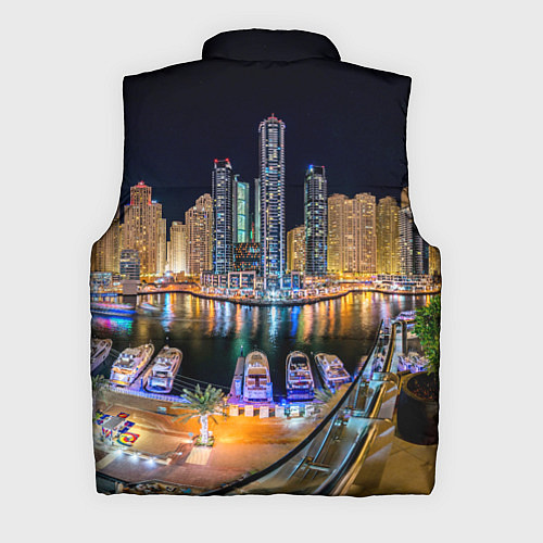 Мужской жилет Дубай Марина / 3D-Черный – фото 2