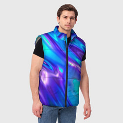 Мужской жилет Neon Holographic, цвет: 3D-светло-серый — фото 2