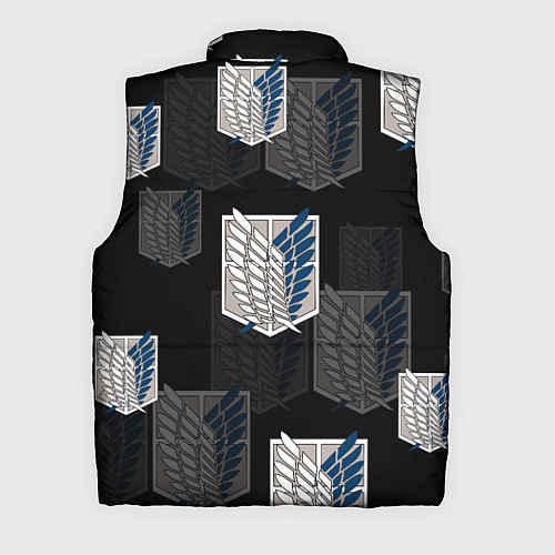 Мужской жилет АТАКА ТИТАНОВ ЛОГОТИП С ТЕНЬЮ / 3D-Красный – фото 2