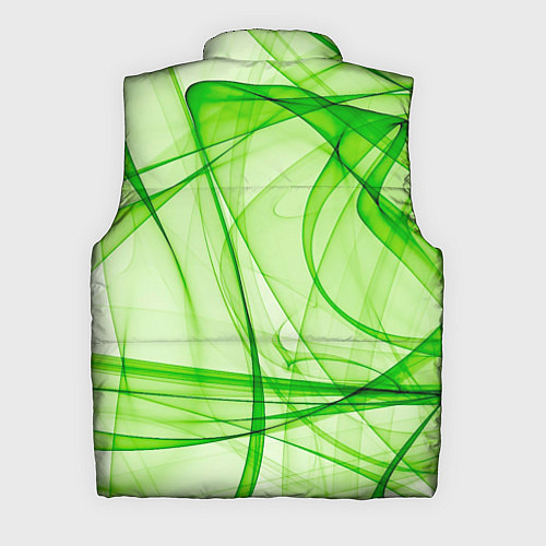 Мужской жилет Жизнерадостный салатовый / 3D-Красный – фото 2