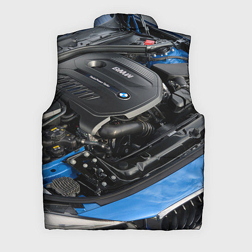Мужской жилет BMW Engine Twin Power Turbo / 3D-Черный – фото 2
