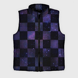 Мужской жилет Space Neon Chessboard