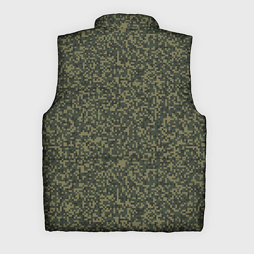 Мужской жилет Цифра Флора пиксельный камуфляж / 3D-Красный – фото 2