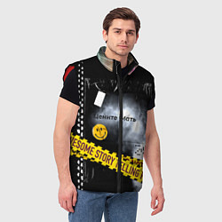 Мужской жилет Цените мать Стиль, цвет: 3D-красный — фото 2