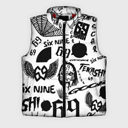 Мужской жилет 6IX9INE - Pattern, цвет: 3D-красный