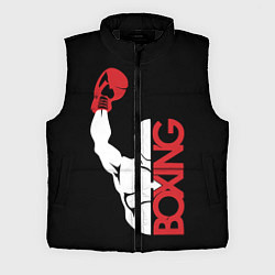 Мужской жилет Бокс Boxing, цвет: 3D-черный