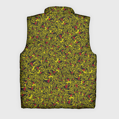 Мужской жилет Кобра Кай Паттерн Cobra Kai Pattern / 3D-Красный – фото 2