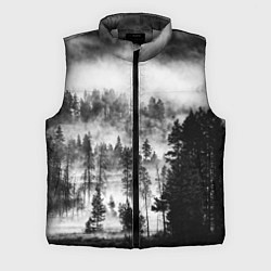 Мужской жилет ТУМАННЫЙ ЛЕС - ТЕМНЫЙ ЛЕС, цвет: 3D-светло-серый