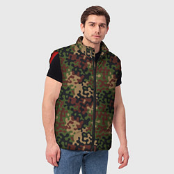 Мужской жилет Военный Камуфляж Military, цвет: 3D-красный — фото 2