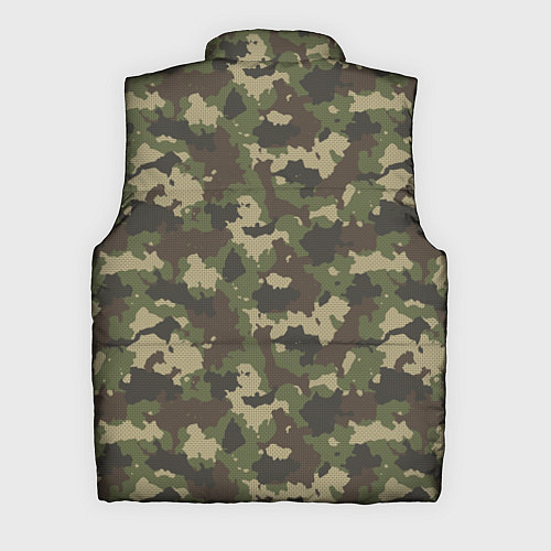 Мужской жилет Камуфляж для Леса / 3D-Красный – фото 2