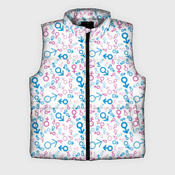 Мужской жилет Венера и Марс, цвет: 3D-светло-серый