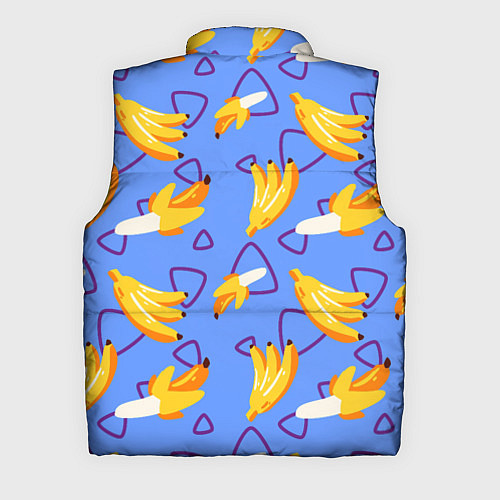 Мужской жилет Спелые бананы / 3D-Красный – фото 2