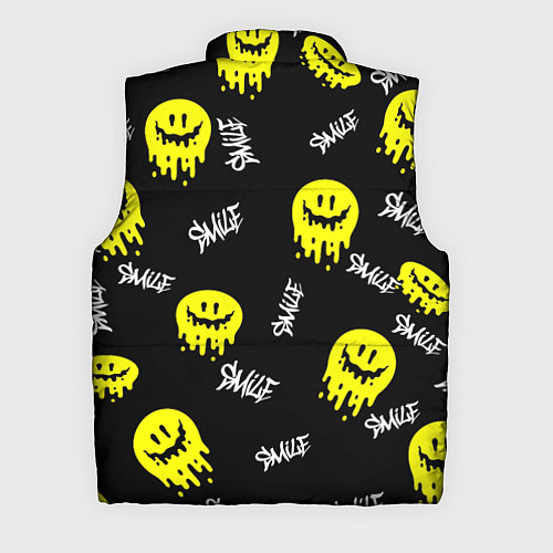 Мужской жилет SMILE smile граффити / 3D-Черный – фото 2