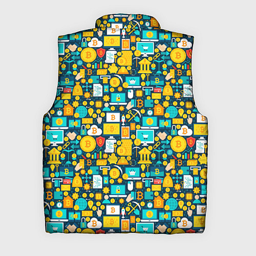 Мужской жилет Трейдер Криптовалют / 3D-Черный – фото 2