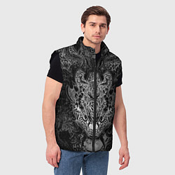 Мужской жилет ВАЛЬХАЛЛА - ОДИН, цвет: 3D-черный — фото 2