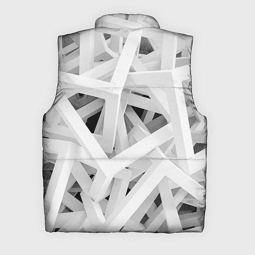 Мужской жилет БЕЛЫЙ АРХИТЕКТОР / 3D-Красный – фото 2