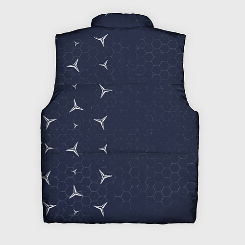 Мужской жилет МЕРСЕДЕС AMG - ЗВЕЗДА - Графика / 3D-Черный – фото 2