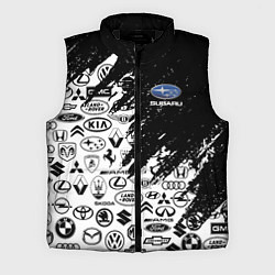 Мужской жилет Subaru - Паттерн логотипов авто