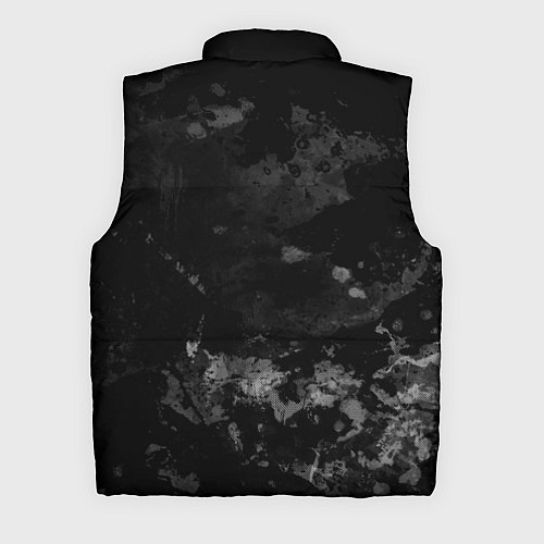 Мужской жилет Ford, Форд, Серый фон / 3D-Черный – фото 2