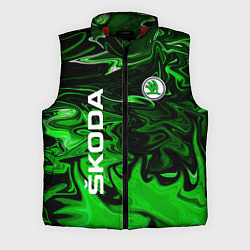 Мужской жилет Skoda green sport