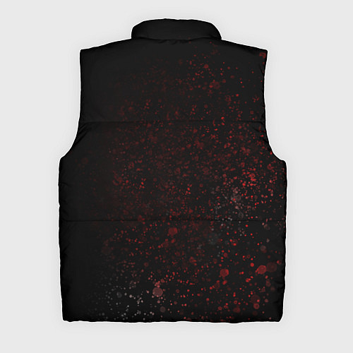 Мужской жилет SAMURAI CYBERPUNK 2077 КИБЕРПАНК 2077 БРЫЗГИ / 3D-Черный – фото 2