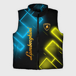 Мужской жилет Lamborghini - Неоновые фигуры