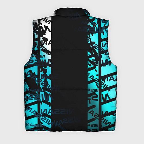 Мужской жилет NISSAN супер авто / 3D-Красный – фото 2