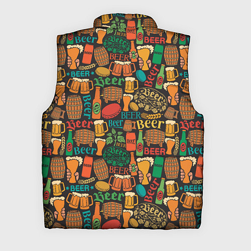 Мужской жилет Пиво Beer / 3D-Красный – фото 2