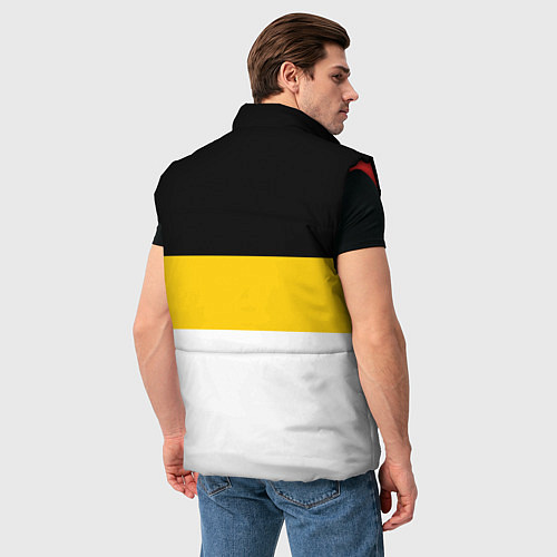 Мужской жилет За Веру, Царя, Отечество / 3D-Красный – фото 4