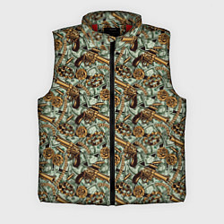 Мужской жилет Баксы, Оружие, Золото, цвет: 3D-красный