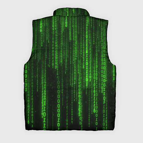 Мужской жилет Бегущий по коду / 3D-Черный – фото 2