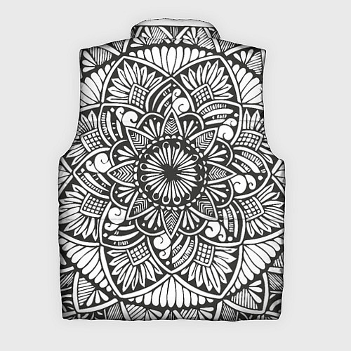Мужской жилет Мандала 2028-1 / 3D-Светло-серый – фото 2