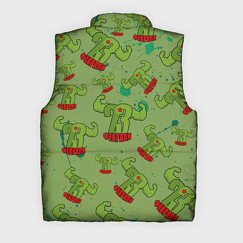 Мужской жилет Для сильной половины человечества / 3D-Черный – фото 2