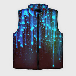 Мужской жилет Звездопад Звёздный дождь, цвет: 3D-красный