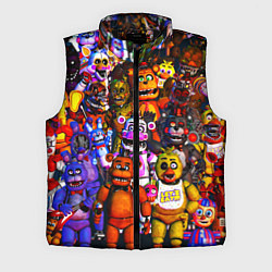 Мужской жилет Fnaf UCN, цвет: 3D-черный