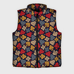 Мужской жилет Карточные Масти Cards