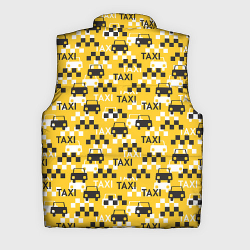 Мужской жилет Такси Taxi / 3D-Черный – фото 2