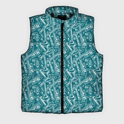 Мужской жилет Инструменты Сантехника, цвет: 3D-черный