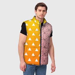 Мужской жилет ЗЕНИТЦУ НЕЗУКО КЛИНОК РАССЕКАЮЩИЙ ДЕМОНОВ, цвет: 3D-черный — фото 2