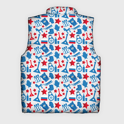 Мужской жилет Русский Символизм / 3D-Черный – фото 2