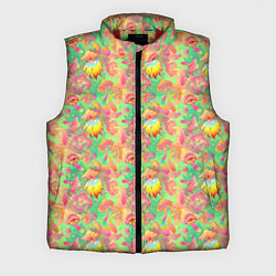 Мужской жилет Магические Грибы Психоделика, цвет: 3D-красный