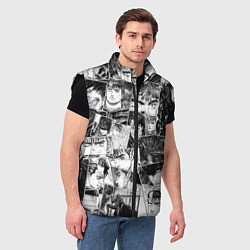 Мужской жилет Berserk pattern, цвет: 3D-черный — фото 2