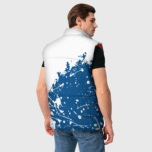 Мужской жилет Ford форд / 3D-Красный – фото 4